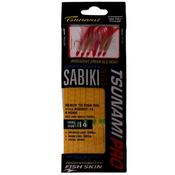 Tsunami Pro Sabiki Red White Tinsel S14 image
