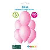13'' LATEX ROSE PINK BALLOONS (10 Pack) image