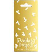 Biodegradable Wedding Confetti in Gold Box