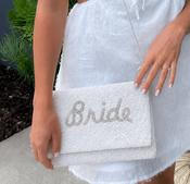 Bride Beaded Clutch Bag