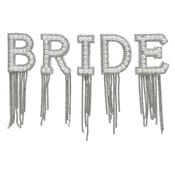 Bride Patches with Embellished Tassels