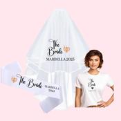 Bride to be Bundle, T-Shirt, Veil &amp; Sash - Diamond