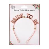 Bride to Be Rose Gold Headband image