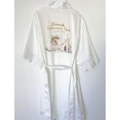 Communion - Personalised Satin Robe - Aged 9-12 years