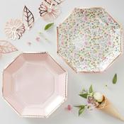 Ditsy Floral Plates - 8 Pack