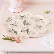 Floral Party Paper Plates