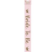Light Pink Bride to Be Sash - Bride Squad Edition