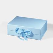 Medium Ribbon Boxes - Blue image