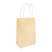 Party Bag, Ivory with Handles, 14Wx21Lx7cm