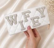 Pearl Detailed Wifey Purse image