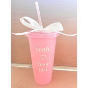 Personalised Cold Cup - Pink