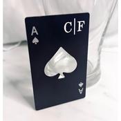 Personalised Metal Card Bottle Opener