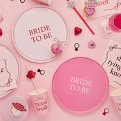 Pink 'Bride To Be' Paper Plates - Pack of 8