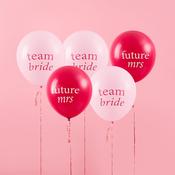Pink Hen Party 12" Latex Balloons - Pack of 5 image