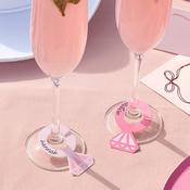 Pink Ring Drink Markers - Pack of 12