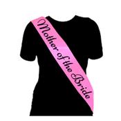 Sash Pale Pink Mother of the Bride