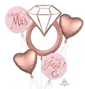 She Said Yes / Future Mrs Balloon Bundle - 5 Pack image