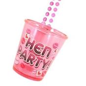 Shot Glass - Hen Party on Necklace