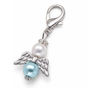 Something Blue Angel Bouquet Charm for Bride image