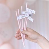 Team Bride Hen Party Paper Straws (16) image
