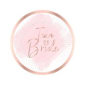 Team Bride Paper Plates 23cm - (8)