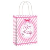 Vintage Pink Hen Party Bag 22 X 18 X 8cm