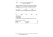 NIST Temperature point Certification