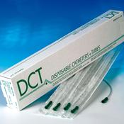 Dct Suction Catheter Straight 50 Pcs - Multiple Sizes - Straight CH 16