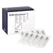 Microlance 3 Cannula  BD Needle .  Various Sizes - Microlance 3 Cannula BD Needle 25 G x 1", 25 x 0,50 mm Orange (100) image