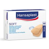 Hansaplast Soft Plaster &amp; Strips Bdf  7.2 cm x 1.9 cm, 100 Pcs. image