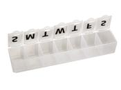 Weekly Pill Box - White - Blister image