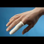 Rolled Finger and Toe  Support Bobs - White Pk 6