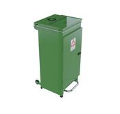 Clinical Waste Bins - 70 Litres / Green