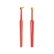 Tepe Interspace Brushes 1 Handle + 12 Heads Soft Yellow or Blue - medium-blue