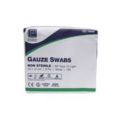 Gauze Swabs 10 x 10cm x 100 Non sterile 8 ply