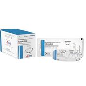Advalene Polypropylene Monofilament Synthetic Non-absorbable Surgical Suture Blue 4-0 45cm 19mm, 3/8 Circle , Reverse Cutting (12) image