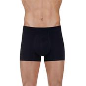 Men's Cotton Washable/Reusable Incontinence Boxer - Black - Large