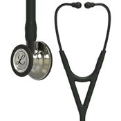 Littmann Cardiology IV + Free Engraving  Black With Champagne Chestpiece 6179 image