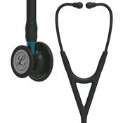 Littmann Cardiology IV + Free Engraving Black With Blue Stern 6201 image
