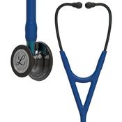 Littmann Cardiology IV + Free Engraving Navy With Blue Stern Smoke Chestpiece 6202 image