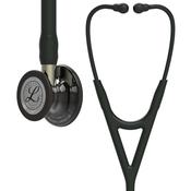 Littmann Cardiology IV + Free Engraving Black With Champagne Stern Smoke Chestpiece 6204 image