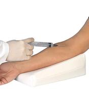 Injection Cushion - White Leatherette - 45cm Lonng