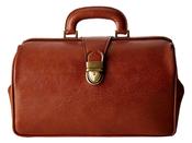 Doctor's Bag - Texas Skay - Black - Texas Skay - Cognac
