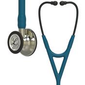 Littmann Cardiology IV + Free Engraving  Carribean Blue With Champagne Chestpiece 6190 image