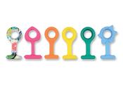 Silicone Fob Watch - Multiple Colours - Set of 6 Straps image