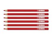 Dermatograph Pencils - Multiple Colours - Red