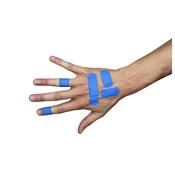 Blue Food Area Plasters - Assorted 100