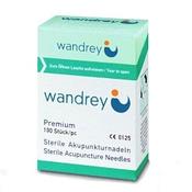 Wandrey Acupuncture Needles w/ Plastic Handle 0.16mm X 30mm (1X100) image