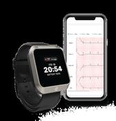 Wearable Cardiac Monitoring Watch With ECG &amp; AFib Detection. TeltoHeart Smartwatch
