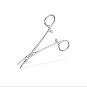 Sterile Haemostatic Halstead-Mosquito Forceps - curved - 12.5 cm (Box of 25)